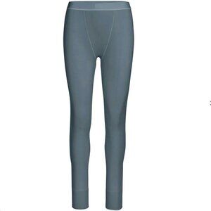 SKIMS Cotton Rib Legging + Matching Plunge Bra :: Small :: kyanite
